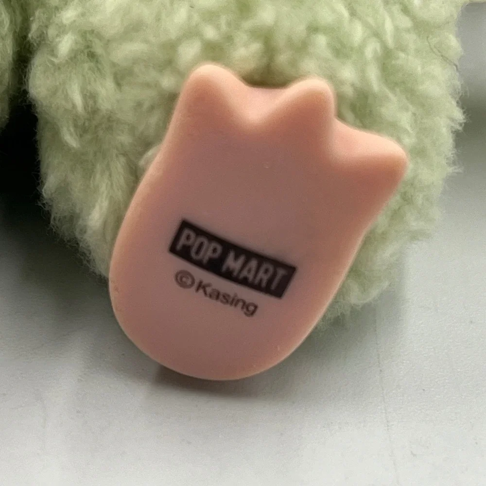 POP MART Style Green Grape The Monsters Exciting Macaron Plush Keychain 6